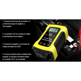 Cargador De Bateria Auto Moto 12v