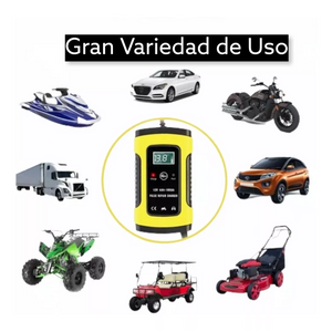 Cargador De Bateria Auto Moto 12v